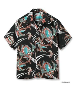 CAMISA HAWAIANA SUN SURF MODELO 2025 100% RAYÓN SS39417 “BUG EYED FISH” NUEVA - Imagen 1 de 14