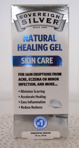 Sovereign Silver  Natural Healing Gel  Skin Care 2 fl. oz. - Picture 1 of 4