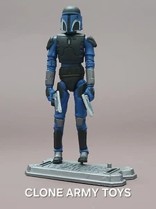 Star Wars Mandalorian Warrior Commando Clone Wars Collezione CW29 3,75 Sciolto - Foto 1 di 2