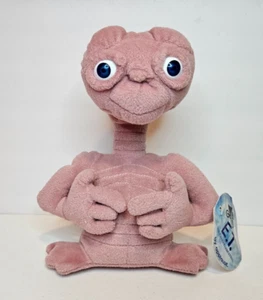 Vintage ~ E.T. Alien Pink Stuffed Toy ~ With Tags ~ Applause 1988 ~ 10" - Picture 1 of 7