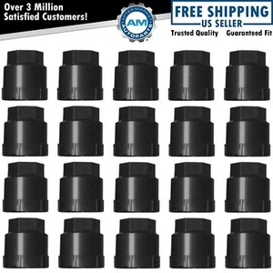 Dorman Wheel Lug Nut Cap Black Kit for Chevy GMC Pontiac Buick Oldsmobile - Picture 1 of 4