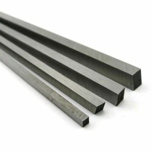 Steel Square Bar Flat Solid 2x2mm 3x3mm 4x4mm 5x5mm Length 200mm DIY Metal Rods - Picture 1 of 5
