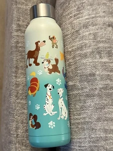 Disney Dogs Parks Metal Water Bottle 21 oz Stainless Steel - Picture 1 of 7