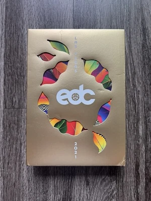 2021 EDC Las Vegas GA 3 Day Experience Pass (uncut) w/ 2020 Collectibles Magnet - Image 1 of 4