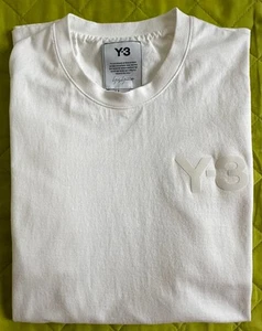 Y-3 ADIDAS X YOHJI YAMAMOTO T-Shirt Unisex weiß uni 100% Baumwolle Größe S UNGETRAGEN - Bild 1 von 9