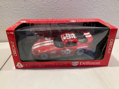 Red Autoart Sports Car 1:18 Scale Dodge Viper GTS-R #91 Rolex 24 Daytona MIB - Image 1 of 4