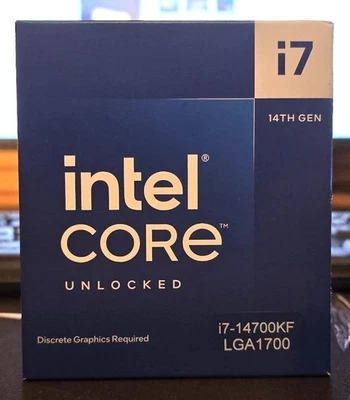 Intel Core i7-14700K Processor (5.5 GHz, 20 Cores, LGA 1700) Brand New Sealed - Image 1 of 4