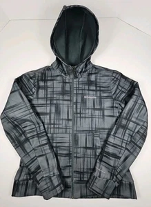 Columbia Omni Shield Hooded Soft Shell Jacket Womens Large Fleece Lined Gray  - Picture 1 of 13