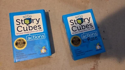 Rory's Story Cubes - LOT of 2(Gamewright) Creative Telling Dice Game Educational - Image 1 of 4