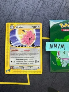 Pokemon Card Clefable Expedition E Series WOTC Vintage 41/165 077 💎NM💎 - Picture 1 of 6