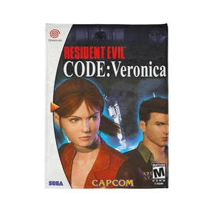 Resident Evil: Code Veronica Sega Dreamcast Game Cover Flannel Blanket - Retro - Picture 1 of 8