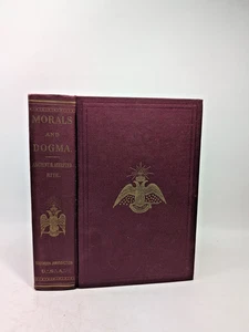 Morals and Dogma Albert Pike 1871 Reprinted 1954 Southern Jurisdiction Hardcover - Picture 1 of 15
