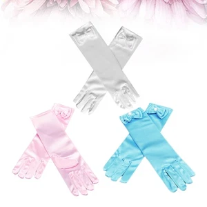 Vintage Gloves Girl Lace Gloves Kids Dress Gloves Kids Party Gloves - Bild 1 von 11