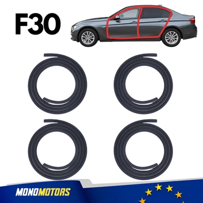 JUEGO JUNTAS GOMA TERCIOPELO BMW F30 SEDÁN OEM 51728196290 Foto 1 de 4