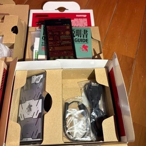 SHARP SH-06D Nerv Limited Edition Model Evangelion Mobile Phone Nerv Bear Brick - Picture 1 of 12