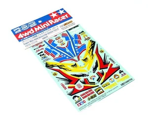 TAMIYA Mini 4WD Model Racing Super Mini 4WD Dress-Up Sticker Set A 15114 - Picture 1 of 1