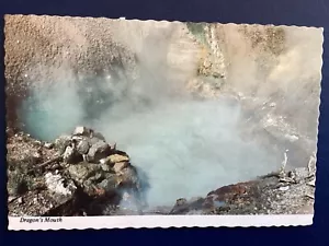 Postal Boca de Dragón Géiser Parque Nacional Yellowstone A183 - Imagen 1 de 2