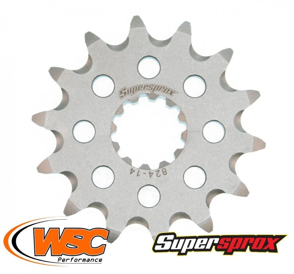 Piñón contraeje Supersprox 520 CST-824:14 Husqvarna 250 450 510 TC TE SMR Foto 1 de 1