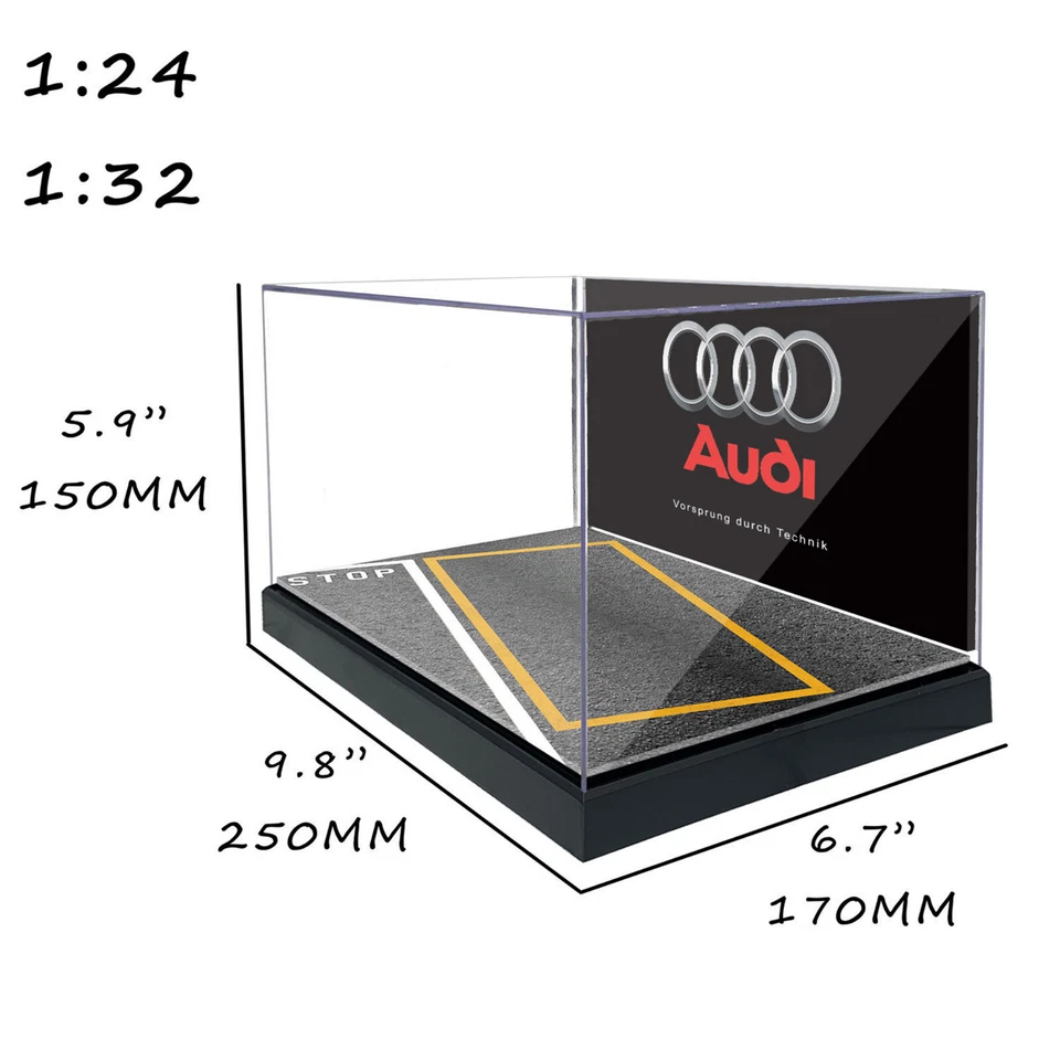Display Case 1/24 1/32 Scale Diecast Model Car JDM Display Case Customize - Image 1 of 4
