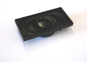 Mini 40 x 20mm 8 Ohms 2.0 W laptop rectangle frame selvage cone speaker 2 pcs - Picture 1 of 3