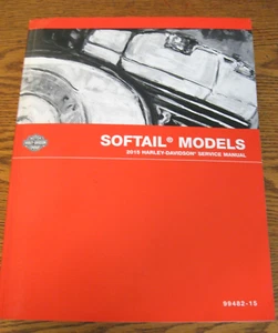 2015 Harley-Davidson Softail Service Manual Fatboy Heritage Slim Breakout Xlnt - Picture 1 of 4