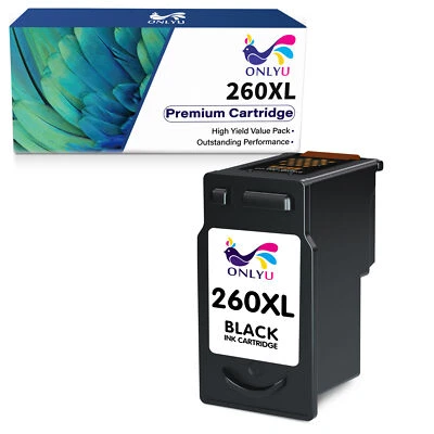 Cartucho de tinta negro PG-260XL para impresora Canon 260XL PIXMA TS5320 TS6420 TR7020 Foto 1 de 4