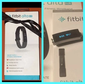 Fit Bit Alta HR NEW In Box (open) +Bands & Cord **TESTED✅✅ - Picture 1 of 10