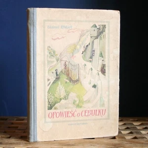 Chipollino`s Adventures by Gianni Rodari. 1-st POLISH edition BOOK. 1954 - Picture 1 of 10