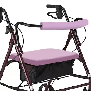 Unisex Rollator Walker Seat and Backrest Rollbar Covers Universal Soft Rollator - Picture 1 of 6