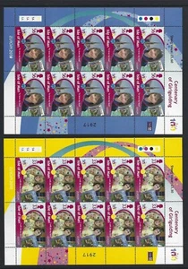 ISLE OF MAN 2010 GIRL GUIDING PAIR OF EUROPA SHEETS UNMOUNTED MINT, MNH. - Picture 1 of 1