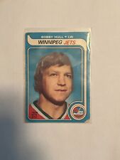 1979-80 O-Pee-Chee Bobby Hull #185 Winnipeg Jets