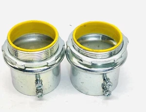 SET BESTEHEND AUS 2 RACO 2 ZOLL SCHRAUBVERBINDER STAHL - Bild 1 von 4