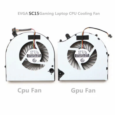 For EVGA SC15 Gaming Laptop CPU & GPU Cooling Fan - Image 1 of 4
