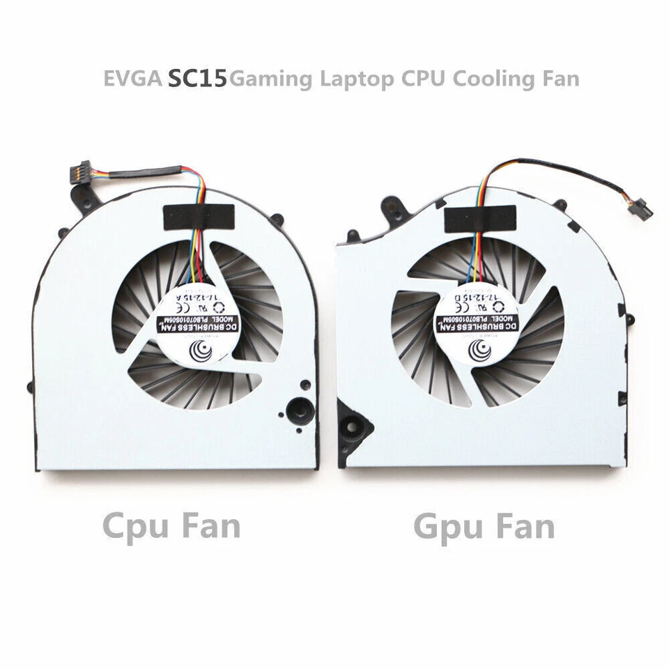 For EVGA SC15 Gaming Laptop CPU & GPU Cooling Fan - Image 1 of 4
