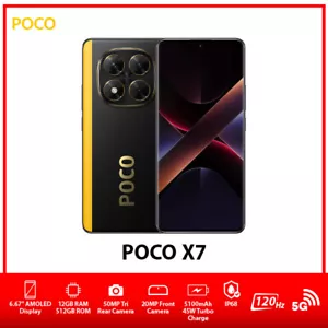 Xiaomi POCO X7 5G Dual SIM Unlocked Android Mobile Phone AU – Black/12GB+512GB - Picture 1 of 5