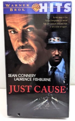 Just Cause VHS Tape 1995 (New, Sealed) Sean Connery, Ed Harris, Fishburne - Image 1 of 4