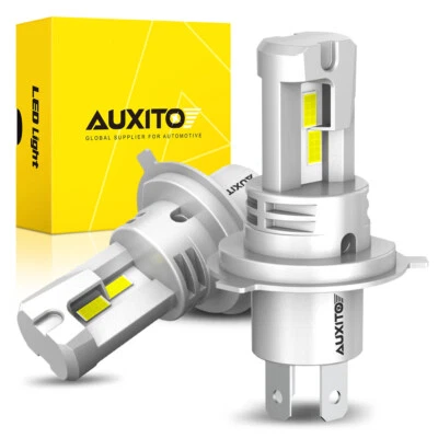 AUXITO H4 9003 Super 50000LM White Kit LED Headlight Bulbs High Low Beam Combo 2 - Image 1 of 4