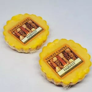 Lote de 2 tartas de popurrí de cera Yankee Candle Harvest nuevas - Imagen 1 de 3