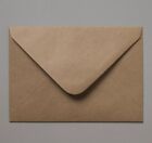 C6/A6 114x162mm Brown Ribbed Kraft Envelopes 100gsm Free UK P&P 