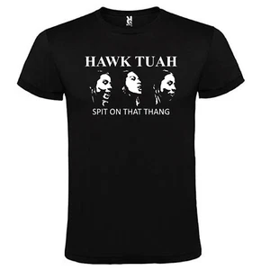 Hawk Tuah Spit on that Thang 3F T-Shirts Mens Funny t shirts novelty t-shirts - Picture 1 of 3