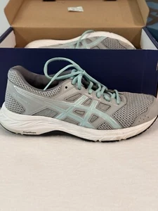 Zapatillas deportivas Asics Gel-Contend 5 para mujer talla 8,5 grises AmpliFoam 1012A231 - Imagen 1 de 8