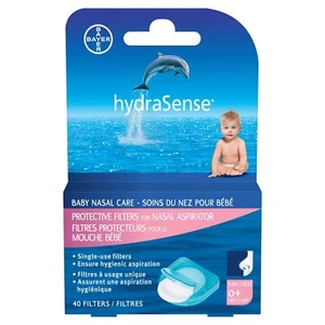 HydraSense Protective Filters for Nasal Aspirator Baby Nasal Care Single-Use ... - Picture 1 of 7