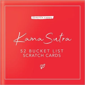 GIFT REPUBLIC KAMA SUTRA 52 SCRATCH CARDS SEX POSITIONS KINKY VALENTINES GIFT - Picture 1 of 3
