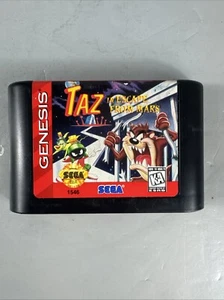 Taz in Escape From Mars Sega Genesis Cartridge Only Cleaned Pins Authentic - Picture 1 of 3
