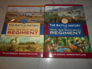 SIGNED COPIES The Battle History of the Royal NSW Regiment Vols I & II 1885-1945 - Picture 1 of 14