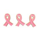 Ribbon Safety Pins Surviving Breast Cancers Awareness Lapel Pin Aid Badge Pins