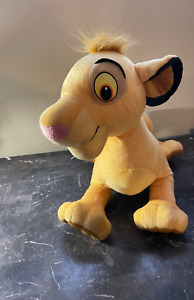Large SIMBA Lion King Young Cub Disney Just Play Jumbo Plush Stuffed Animal 20"