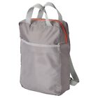 Ikea PIVRING Backpack Light Grey Carrier & Support Bag Unisex 24x8x34 cm/9 l
