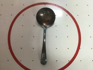 Vintage versilberter runder Zuckerlöffel - Bild 1 von 4