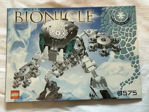 LEGO 8575 Bionicle Kohrak Kal Folleto de instrucciones Manual solamente - Imagen 1 de 3